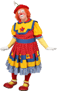 Betty Cash clown picture MN