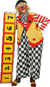 Bashful  the clown picture in Minnesota